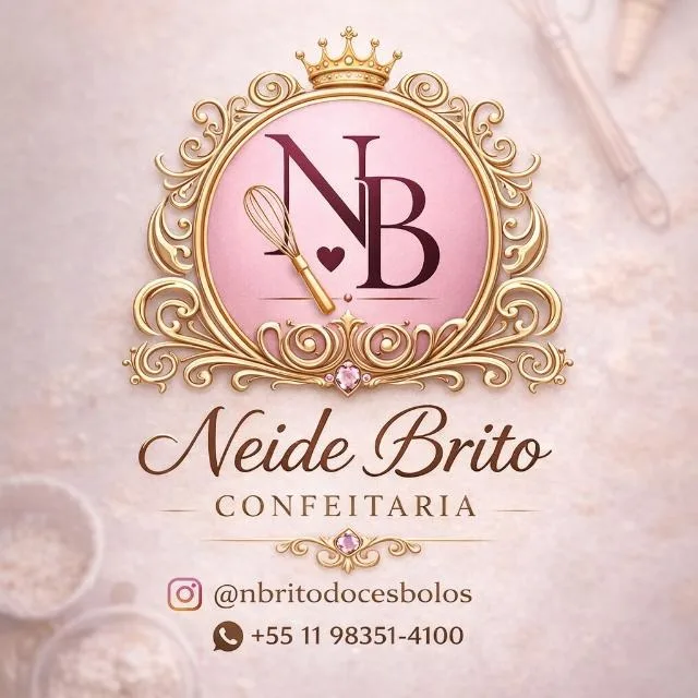 Logo Neide Brito | Confeitaria