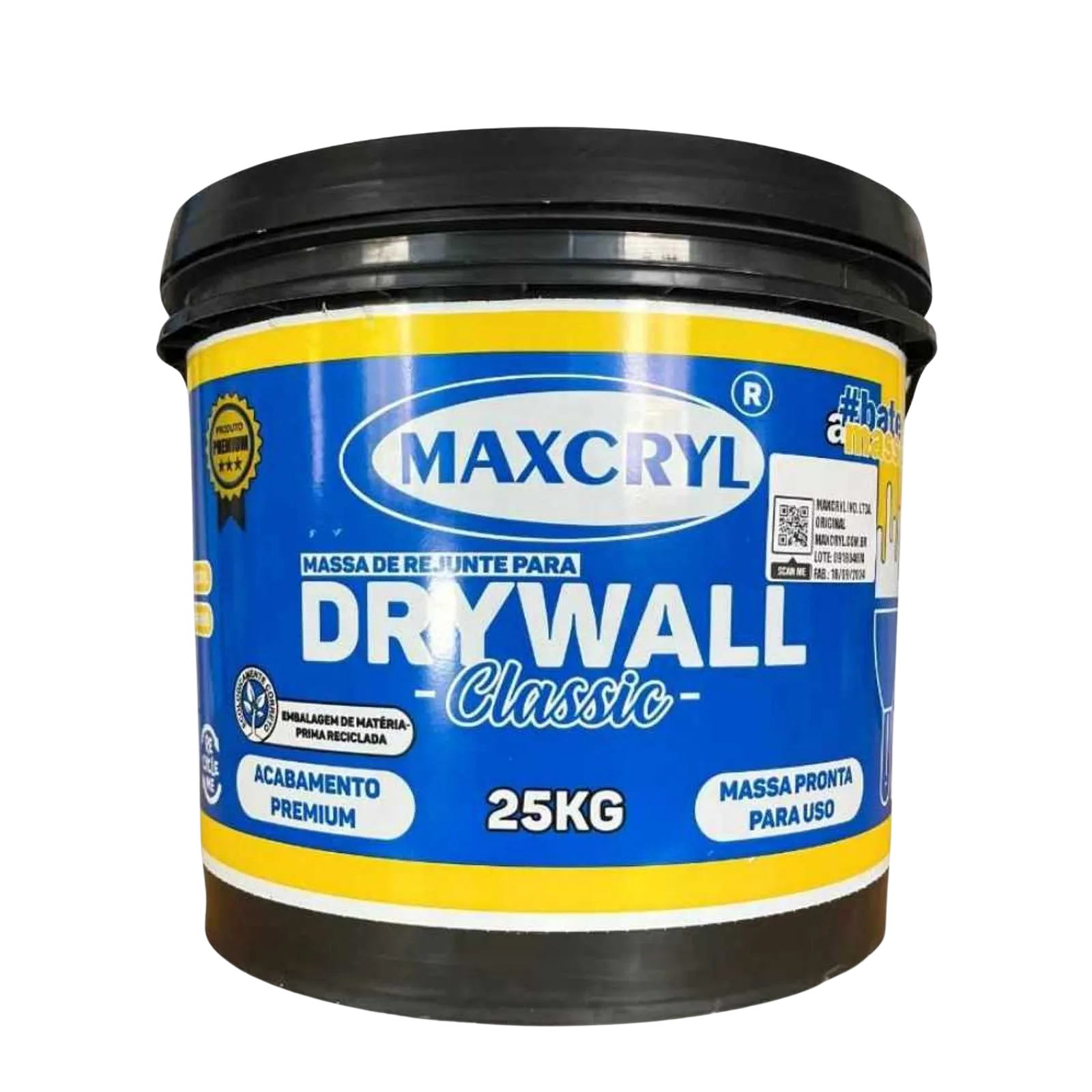 Massa Para Drywall - Maxcryl 25Kg