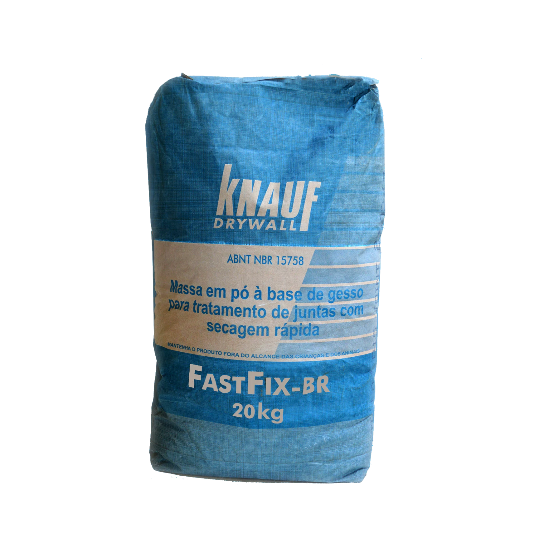 Massa Fastfix em Pó Azul 20kg - Knauf