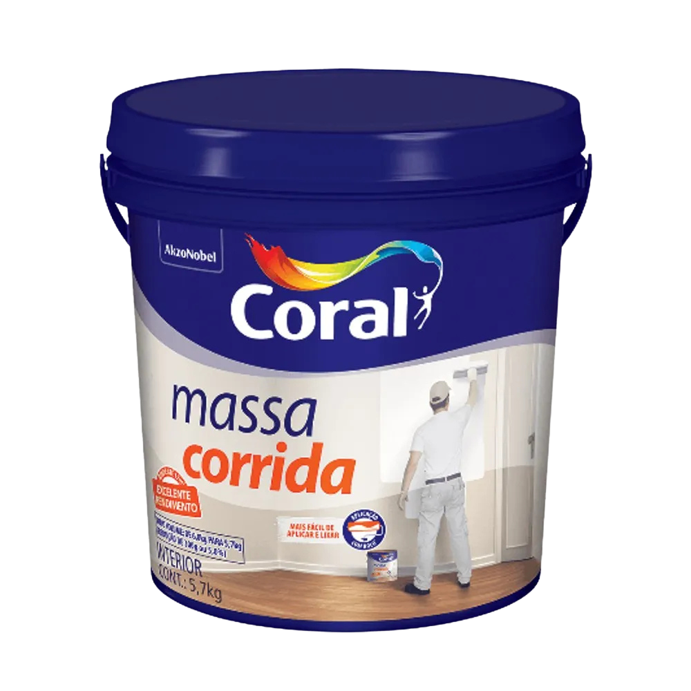 Massa Corrida PVA - Coral