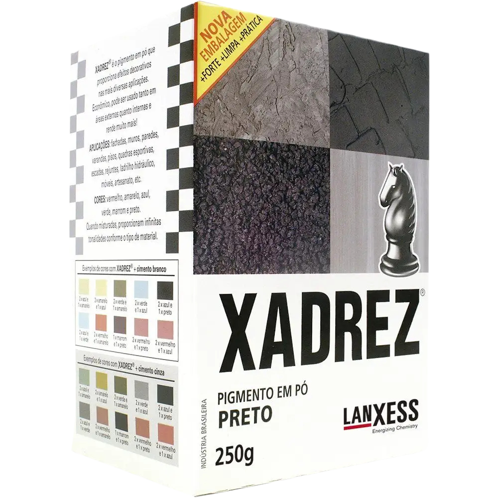  Corante Pó Xadrez Preto 250G