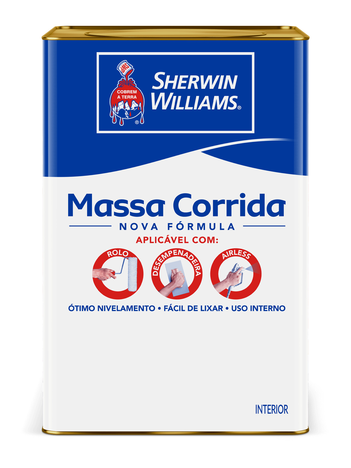 Massa Corrida PVA Metalatex 25kg - Sherwin Williams